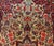 Antique Persian Medallion Bidjar Colorful Rug in Ivory, Navy Blue and Red 3'4 X 5'0 For Sale - Image 9 of 13