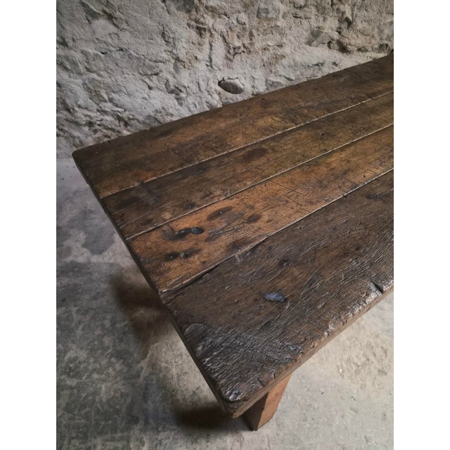Antique Oak Worktable, France, 1800s For Sale - Image 9 of 18