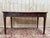 Louis XVI Style Flat Desk in Mahogany and Green Leather, 1950s For Sale - Image 9 of 9