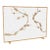 Brilliant Gold Sakura Fireplace Screen Iron For Sale