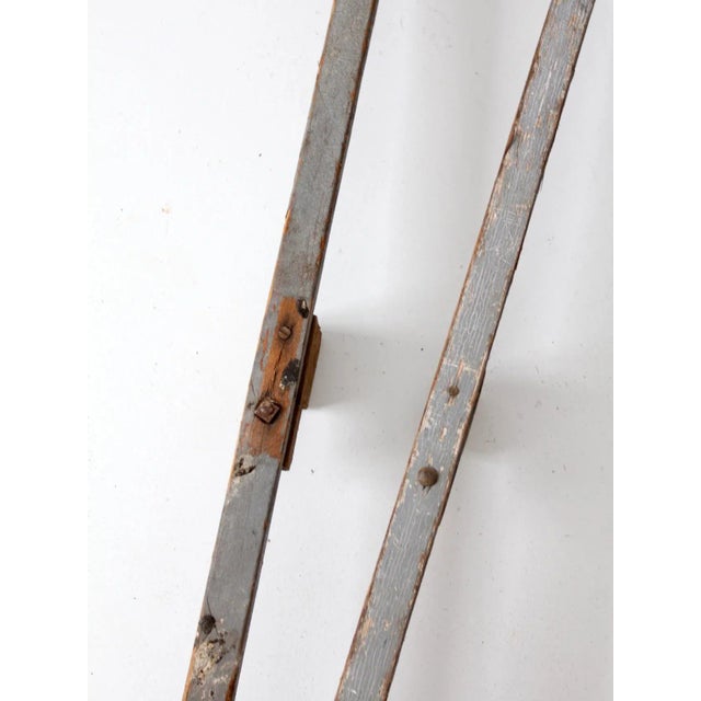 Vintage Wood Stilts - a Pair For Sale - Image 6 of 8