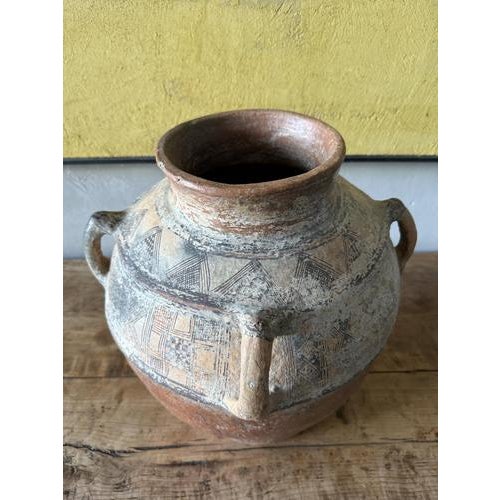 Antique Berber Clay Vase, 1800s For Sale - Image 4 of 8
