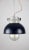 Industrial Vintage Dark Purple Small Industrial Pendant Lamp from TEP For Sale - Image 3 of 13