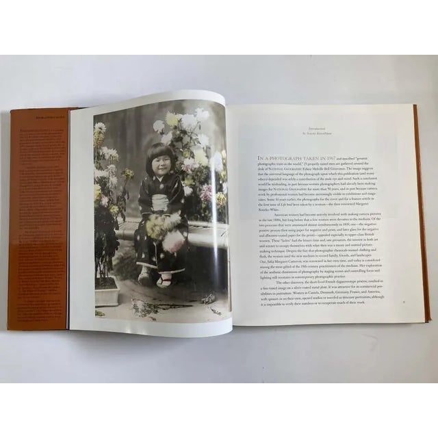 Brown "Women Photographers at National Geographic" Hardcover Book For Sale - Image 8 of 12