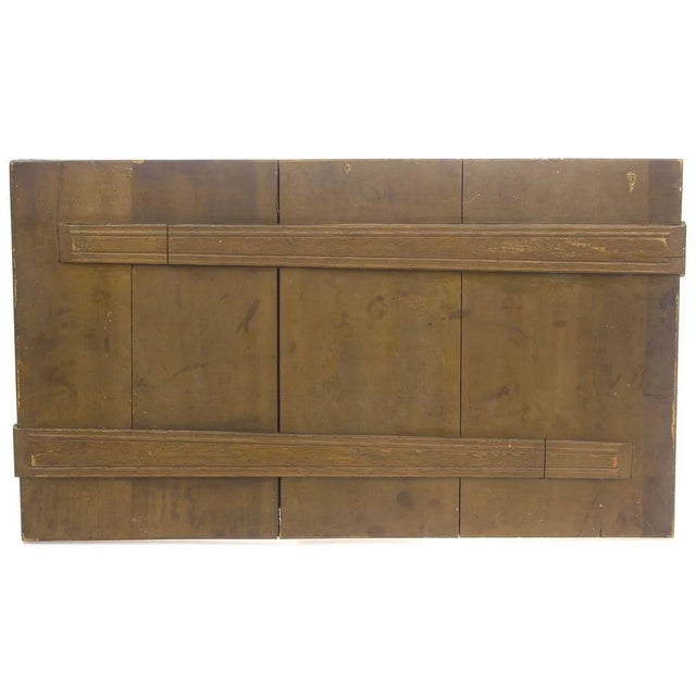 Middle of 19th century. Wood, painting. 33x58 cm