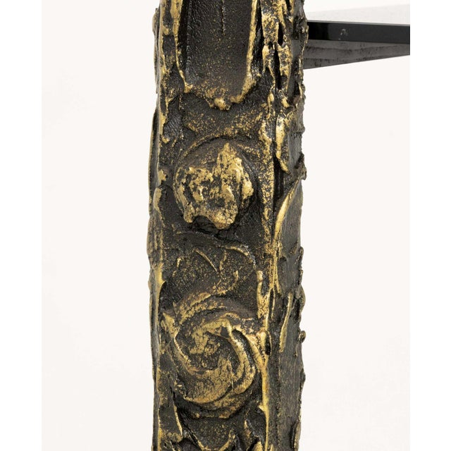 Bronze Adrian Pearsall "Goop" Brutalist Etagere For Sale - Image 8 of 12