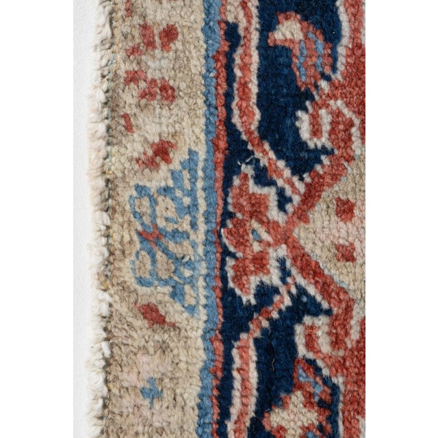 Textile Vintage Heriz Rug 6'5 X 9'" For Sale - Image 7 of 11