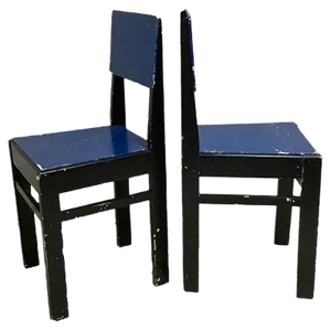 Set of Vintage Dutch Dining Chairs
