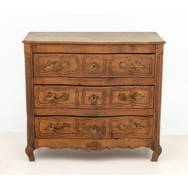 Baroque French Provincial Commode, 18th Century For Sale - Image 3 of 10
