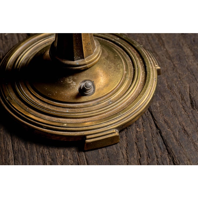 Brass Vintage Brass Sight Light Lamp For Sale - Image 8 of 10