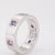 ​Cartier Gemstone Love Ring 46 3 3/4 18k White Gold Sapphire Spinel Aquamarine, Size 3.75 For Sale In Los Angeles - Image 6 of 6