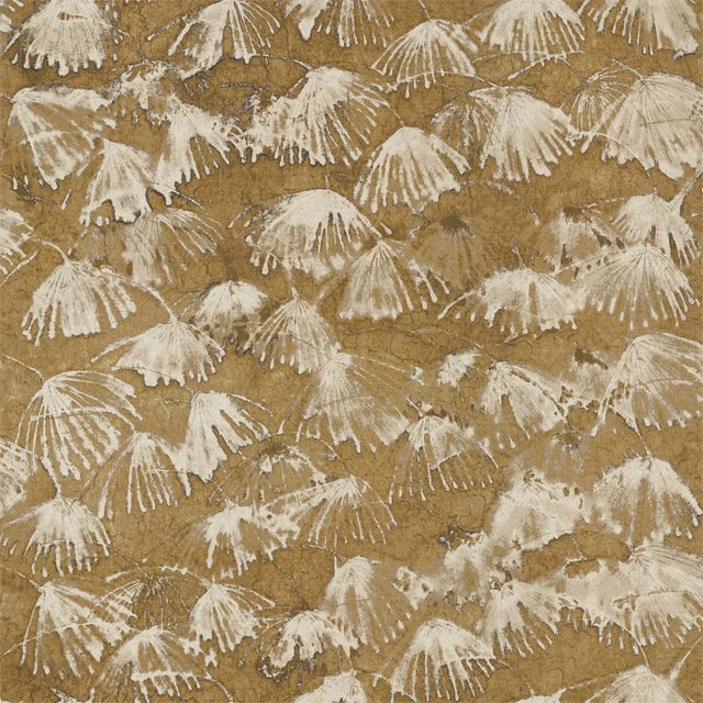 Zoffany Iliad Fabric in Gold - a Sample For Sale