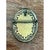 Vintage Gold Tone Cameo Pendant Brooch With Faux Pearl Border For Sale - Image 10 of 12