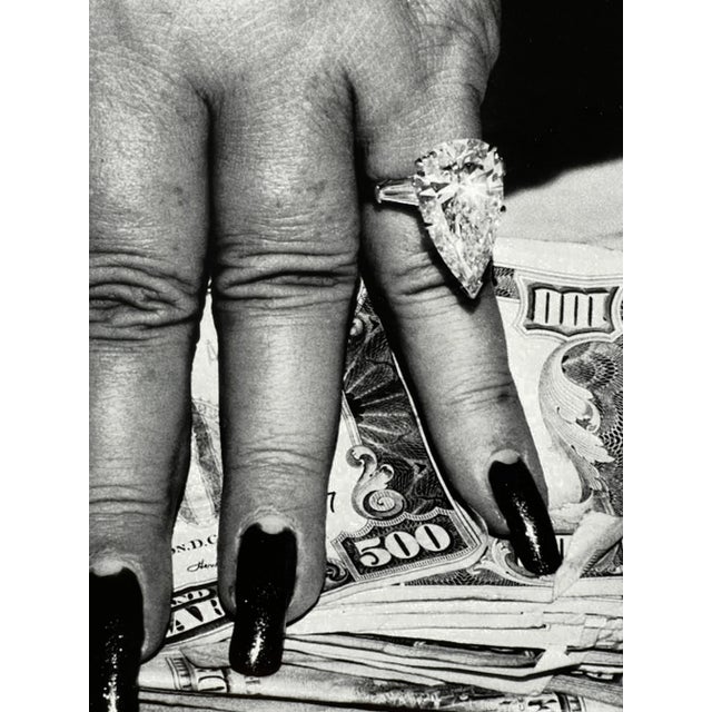 1980s "Fat Hand and Dollars, Monte Carlo 1985" by Helmut Newton For Sale - Image 5 of 8