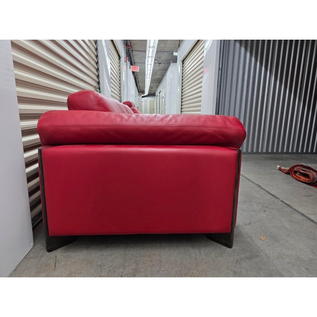 2000 - 2009 Roche Bobois 2004 Leather Sofa For Sale - Image 5 of 6