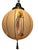 Art Nouveau Antique Macaw Painted Art Glass Globe For Sale - Image 3 of 10