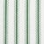 Modern SAMPLE - Schumacher X Mark D. Sikes Birdie Ticking Stripe Fabric In Leaf Green For Sale - Image 3 of 4