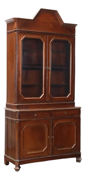 Cupboard in Umbertino Mahogany, Italy, 19th Century