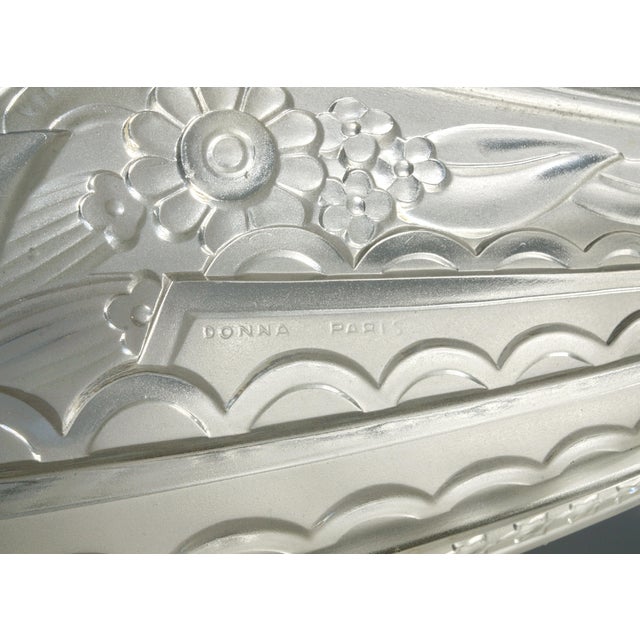 1930s French Art Deco Wall Sconces by Les Etablissements Donna France - a Pair For Sale - Image 9 of 11