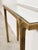 Vintage Gilt Console Table with Beveled Mirror Top from Deknudt, Belgium, 1980s For Sale - Image 5 of 14