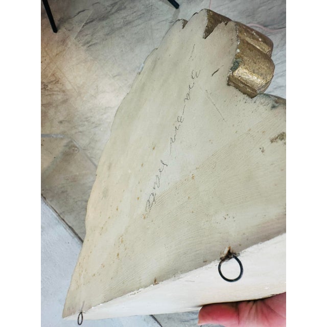 1980s Shell Design Wall Bracket For Sale - Image 5 of 7