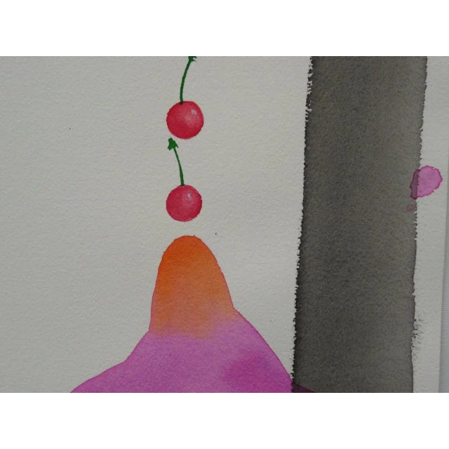 Contemporary Jacques Halbert, Langue jongleuse, 2019, Watercolor For Sale - Image 3 of 5