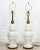 Ceramic Stiffel White Ginger Jar Lamps - A Pair For Sale - Image 7 of 8
