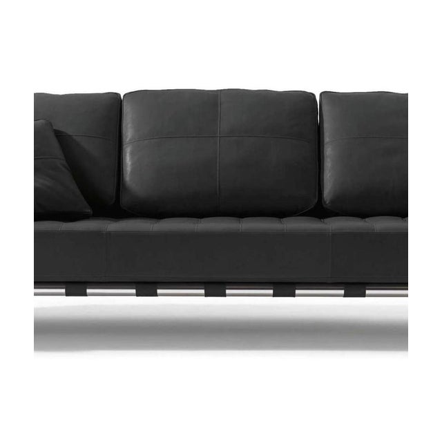 Mid-Century Modern Leather Privé Sofa by Philippe Starck for Cassina For Sale - Image 6 of 11