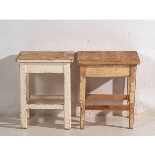 1920s Vintage Side Tables, 1920, Set of 2 For Sale - Image 5 of 14
