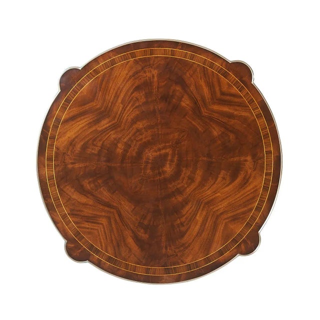 Louis XV Style Round Cocktail Table For Sale - Image 4 of 6