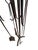 Antique Fireplace Tools Set Arts Crafts Artist Made Hand Forged Wrought Iron For Sale - Image 15 of 16