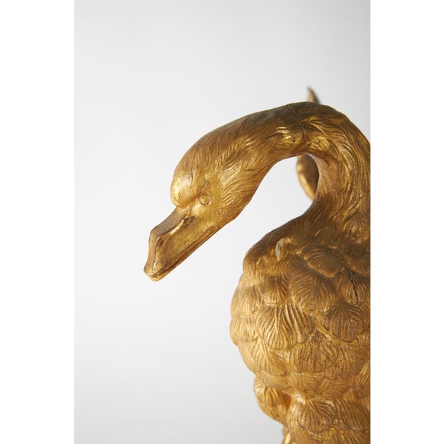 Italian Artist, Eagle, 1800s, Carved and Gilded Walnut For Sale - Image 4 of 10