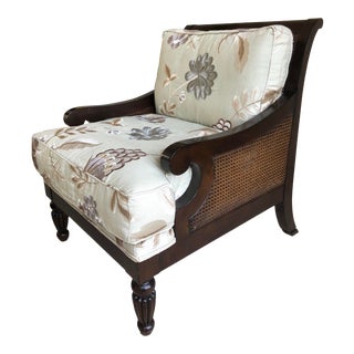 Custom Upholstered Drexel Heritage Accent Chair For Sale
