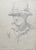 Figurative 1918 Portrait Drawing of Herr Guido Glanzel. For Sale - Image 3 of 3