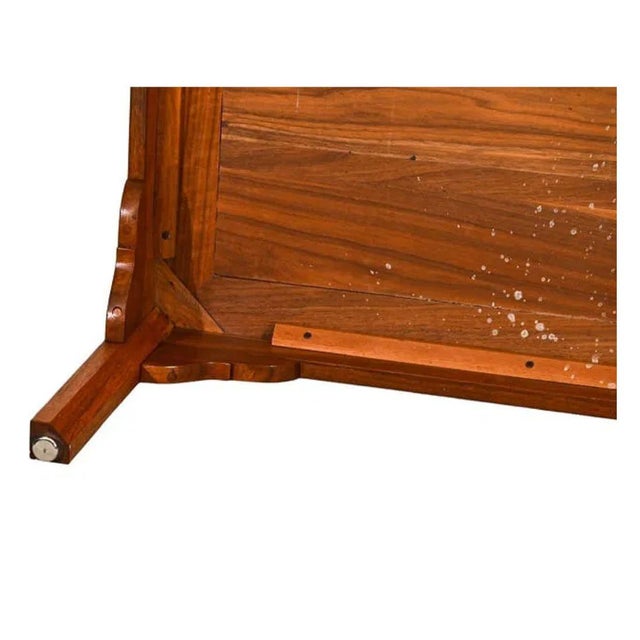 Chinoiserie Style Tray Top Carved Coffee Table For Sale In New York - Image 6 of 6