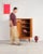Brown Teak Highboard with Louvered Doors by Bernhard Pedersen & Søn, Denmark, 1960s For Sale - Image 8 of 18