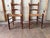 Vintage Early American Shaker Rustic Style High Ladder Back Dinning Chairs , Possibly by Clore For Sale - Image 4 of 17