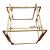 Vintage Brass and Glass Side Tables For Sale