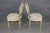 1950s Pair French Louis XVI Style Painted Side Chairs For Sale - Image 5 of 13