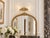 Metal Late 20th Century Neoclassical Brass Two-Light Wall Sconce Etched Glass Shades For Sale - Image 7 of 7