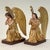 Pair 18th Century Hand-Carved Polychromed Wood Angels For Sale - Image 4 of 17