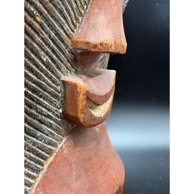 African Songye Kifwebe Mask, 1950s For Sale - Image 3 of 9