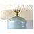 Chinoiserie Mid 20th Century Chinoiserie Style Pair of Pale Blue Crackle Finish Porcelain Lamps - Pair For Sale - Image 3 of 4