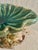 Green Late 20th Century Majolica Style Bunny Rabbit Compote From Three Hands Corp For Sale - Image 8 of 12