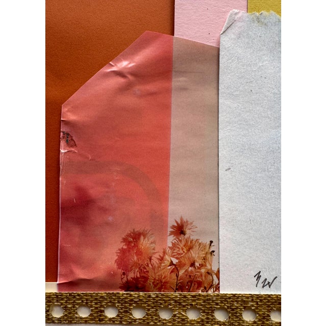 Paper "Pop Music 13" Original Mixed-Media Collage on Paper by Zac Woodiel For Sale - Image 7 of 9