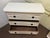 Refined Marquise three-drawer dresser crafted circa 2010s in the Neoclassical / Transitional style, featuring elegant...