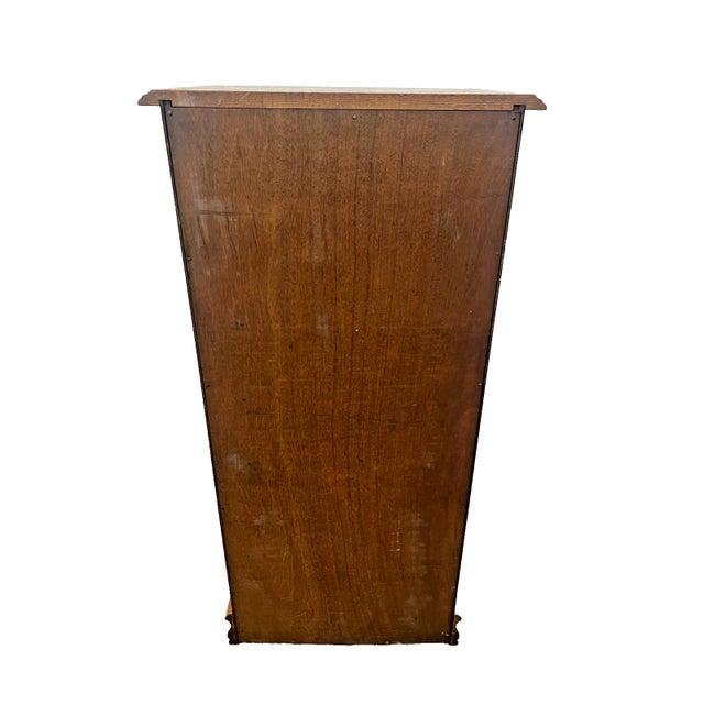 1990s Oakwood Interiors Lingerie Dresser Chest Seven Cedar Drawers Locking Top Drawer For Sale - Image 13 of 13