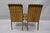 Early 20th Century Early 20th Century Grosfeld House Hollywood Regency Mahogany Plume Feather Carved Arm Chairs - a Pair For Sale - Image 5 of 12