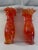 Mid 20th Century Handblown Ruffle Art Glass Vases - a Pair For Sale - Image 10 of 12