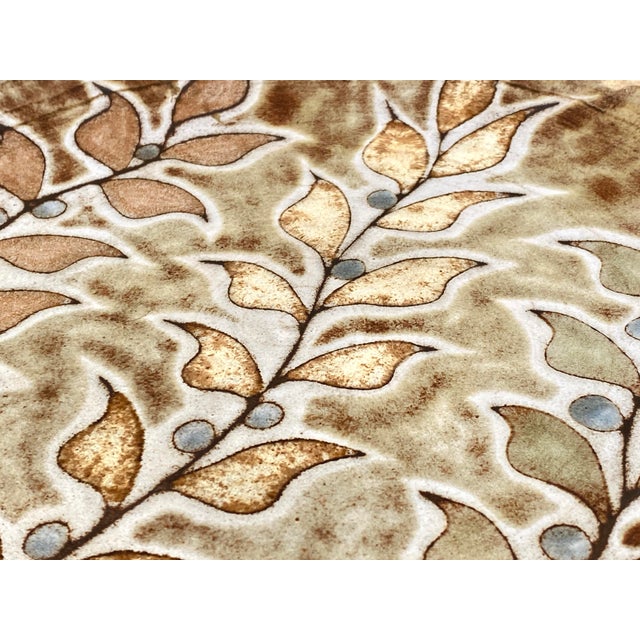 1950s Ceramic Wall Plate by Robert Pérot for Vallauris, France, 1950s For Sale - Image 5 of 6